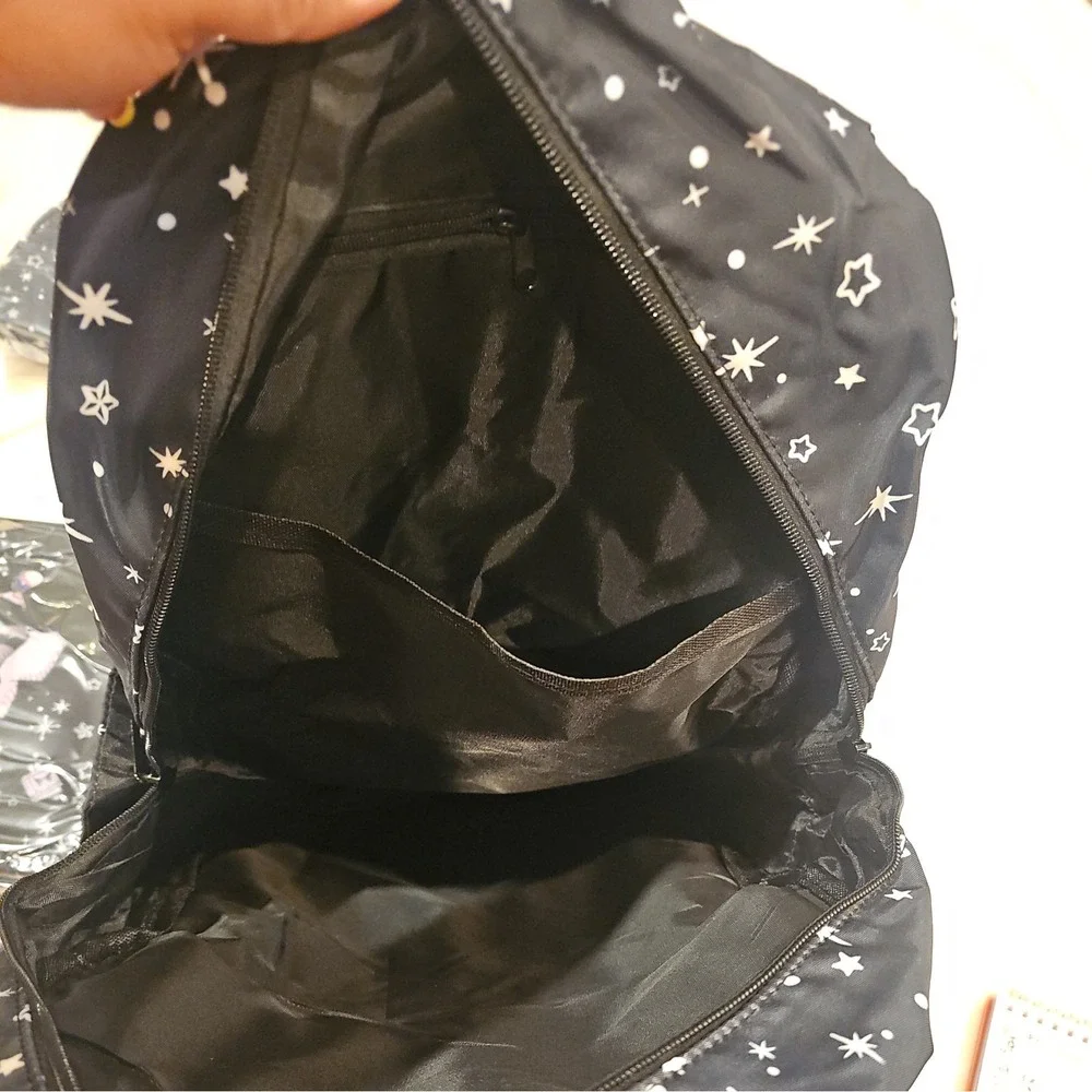 Colorful Kuromi Cute Black Backpack‎ Bag - New